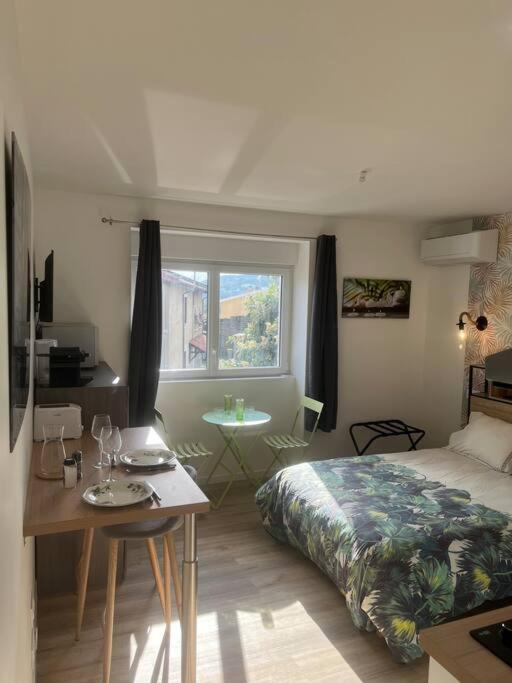 Verdi Studio Cosy Au Calme Parking Gratuit Chasse-sur-Rhône Eksteriør bilde
