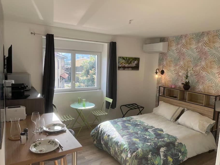 Verdi Studio Cosy Au Calme Parking Gratuit Chasse-sur-Rhône Eksteriør bilde